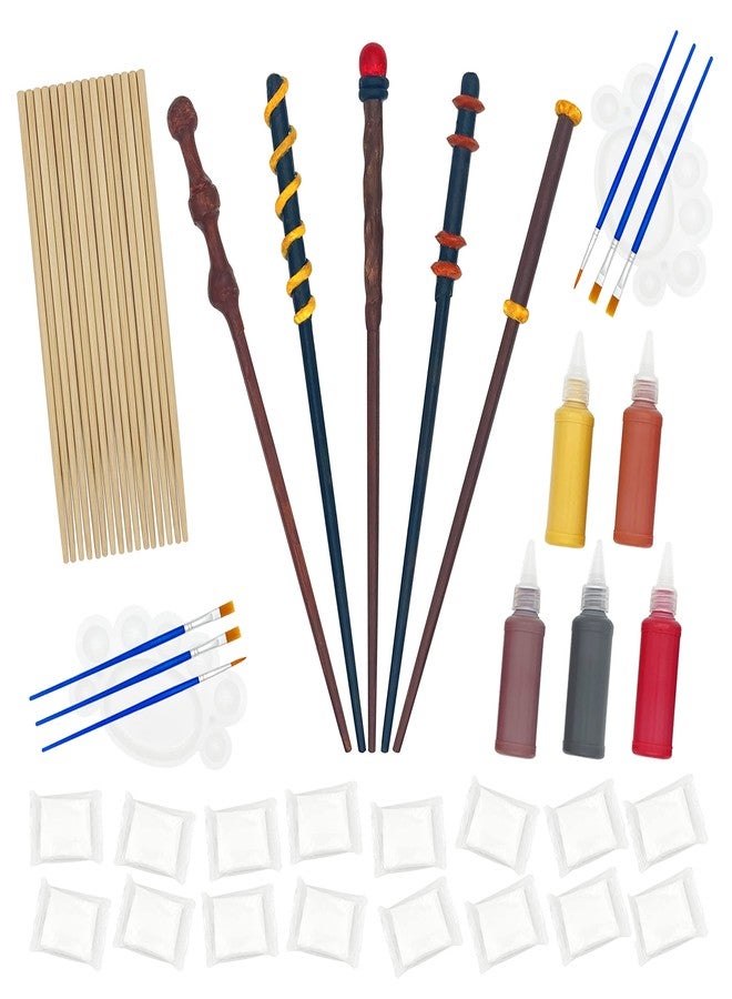 Maikoi Magic Wizard Wand Making Kit DIY Craft Set for Kids Adult Birthday Party Gift Make Your Own 16 Wands (45-Piece) - Image 1